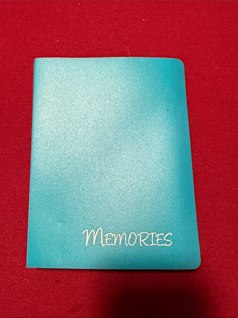 Memories Teal photo book for Home Office